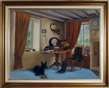 Trompe de chasse à cour 65/50 cm